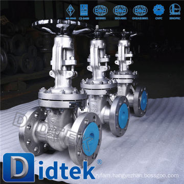 Didtek Stem Gate Valve With Handles